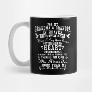 My Grandma and Grandpa in Heaven Mug